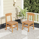 Patio Teak Wood Chair by LJGDeals