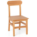 Patio Teak Wood Chair by LJGDeals