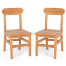Patio Teak Wood Chair by LJGDeals