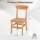 Patio Teak Wood Chair by LJGDeals
