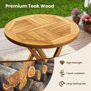 Patio Teak Wood Dining Table with Slatted Tabletop and Sturdy X-Shaped Frame by LJGDeals
