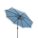 9 FT Patio Umbrella with Sun-Protective Canopy for Patio Garden Pool by LJGDeals