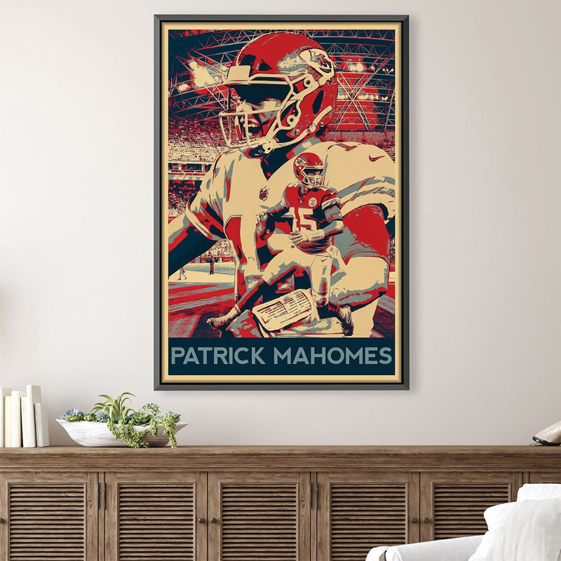 Patrick Mahomes Greatness Canvas