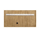 James Martin Laurent 48" Dual Mount Single Bathroom Vanity, Light Natural Oak