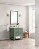 James Martin Breckenridge 30" Single Bathroom Vanity, Smokey Celadon
