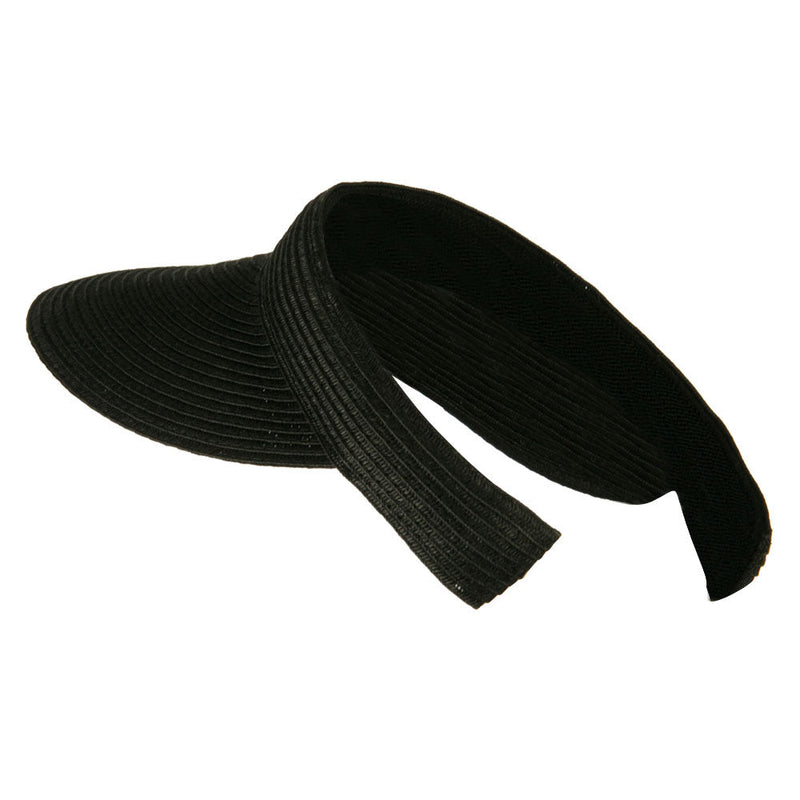 UPF 50+ Paper Braid Clip On Visor