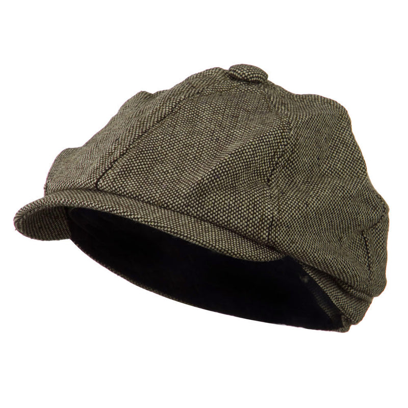 Poor Boy Short Brim Newsboy Cap