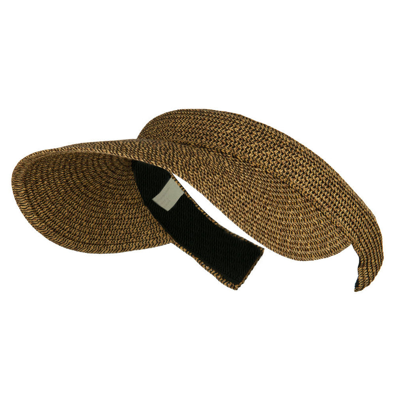 UPF 50+ Paper Braid Clip On Visor