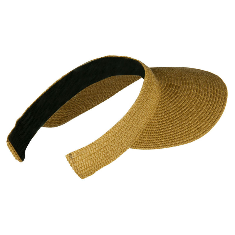 UPF 50+ Paper Braid Clip On Visor