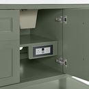 James Martin Breckenridge 60" Single Bathroom Vanity, Smokey Celadon