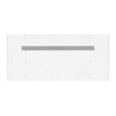 James Martin Chicago 60" Double Vanity Cabinet, Glossy White