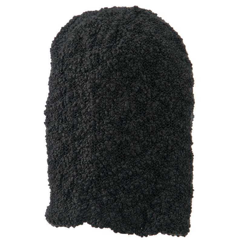 Deep Crown Popcorn Pattern Reversible Beanie