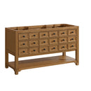 James Martin Malibu 60" Single Bathroom Vanity, Amber Birch