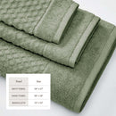 Cotton Diamond Waffle Weave Bath Towel Set - Grayson Collection by Great Bay Home
