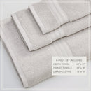 Cotton Terry Bath Towel Set - Cooper Collection by Great Bay Home