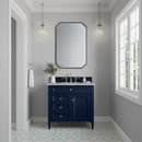 James Martin Brittany 36" Single Bathroom Vanity, Victory Blue