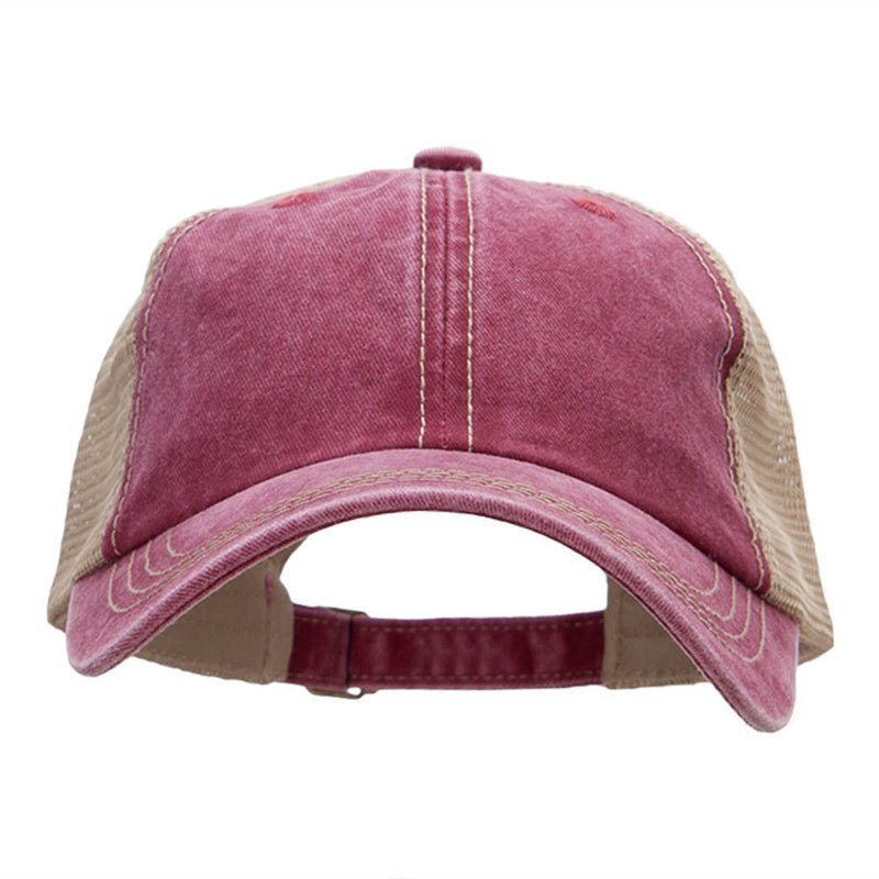 Pigment Dyed Mesh Cap