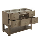 James Martin Lucian 48" Single Bathroom Vanity, Pebble Oak
