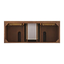 James Martin Lorelai 60" Double Bathroom Vanity, Mid-Century Walnut