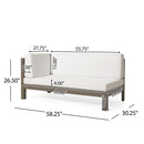 Brava X-Back Left Corner Bench Set of 2