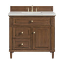 James Martin Lorelai 36" Single Bathroom Vanity, Mid-Century Walnut