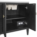 James Martin Myrrin 72" Double Bathroom Vanity, Carbon Oak