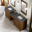 James Martin Bellshire 96" Double Bathroom Vanity, Honey Oak