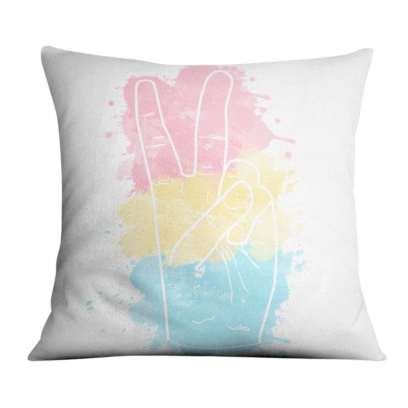 Peace and Pride Cushion