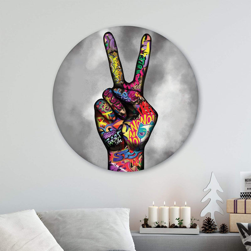 Peace and Unity Canvas - Circle