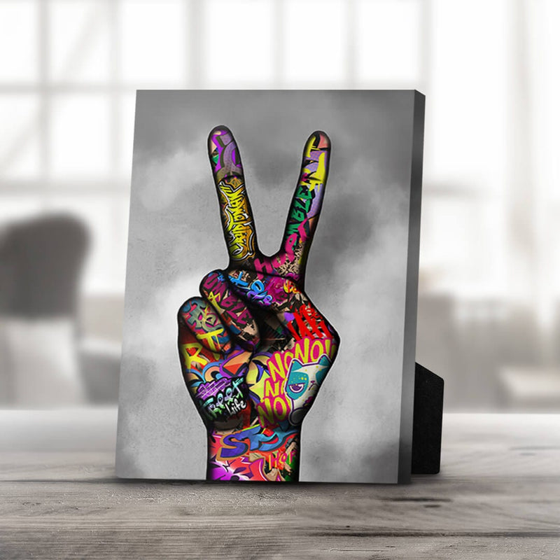 Peace and Unity Desktop Canvas