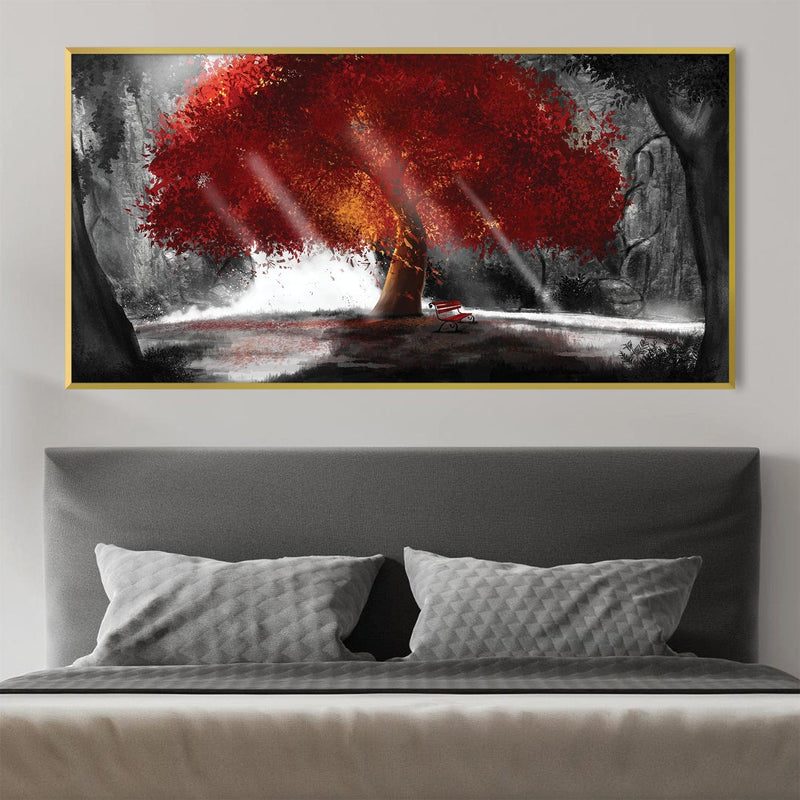 Peaceful Redwood Canvas