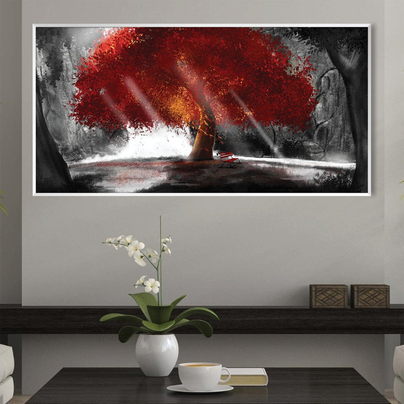 Peaceful Redwood Canvas