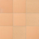 Peach Matte Glazed Terracotta Stair Copings 9 13/16x13 3/4