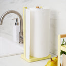 Paper Towel Holder - Steel + Wood