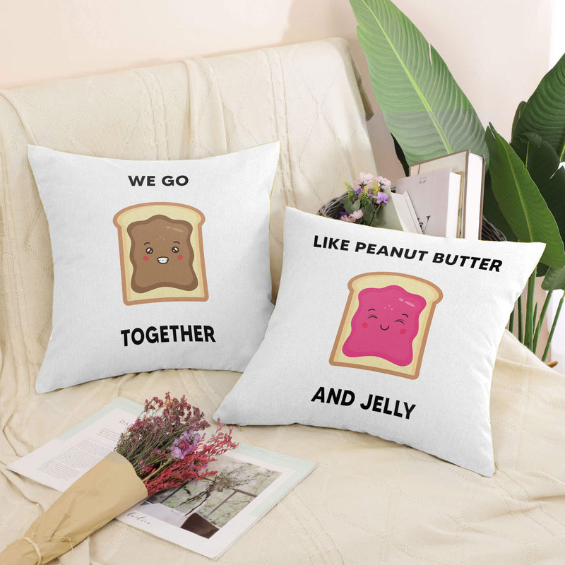 Peanut Butter and Jelly Cushion