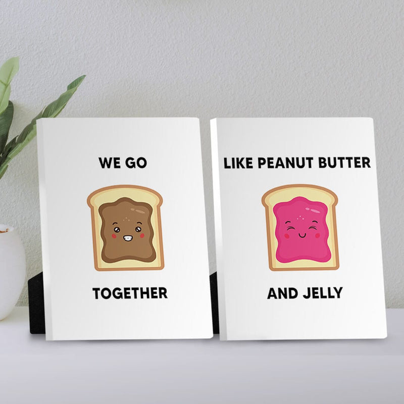 Peanut Butter and Jelly Desktop Canvas