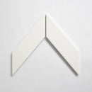 Pearl Glossy Chevron Ceramic Tiles 2x6