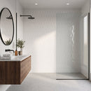 Pearl Glossy Longest Hexagon Ceramic Tiles 3x8