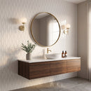 Pearl Glossy Longest Hexagon Ceramic Tiles 3x8