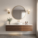 Pearl Glossy Longest Hexagon Ceramic Tiles 3x8