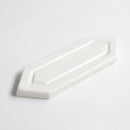 Pearl Glossy Reliefed Picket Ceramic Accent Tiles 2x6