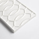 Pearl Glossy Vienna Ceramic Accent Tiles 4x8