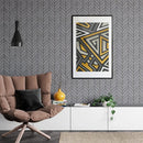 Peau D Elephant Matte Chevron Wood Look Porcelain Mosaics 17x7 3/4