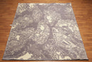 8' x 10' Modern 100% Wool Oriental Area rug Gray
