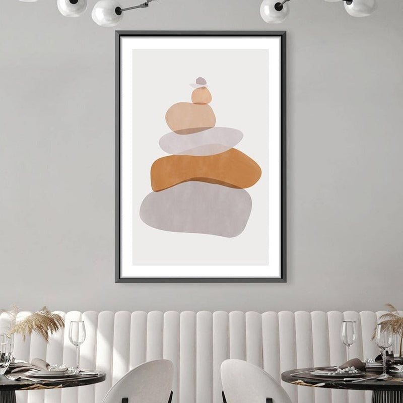 Pebble Stack Canvas