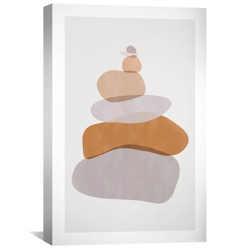 Pebble Stack Canvas