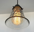 Pebble Glass Pendant Light Fixture