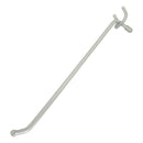 Peg Board Hooks, White Straight 10in Long by Lee Display
