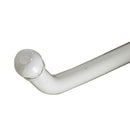 Peg Board Hooks, White Straight 10in Long by Lee Display
