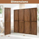 Pegboard Display with 360¬∞ Metal Hinges and Solid Wood Frame by LJGDeals